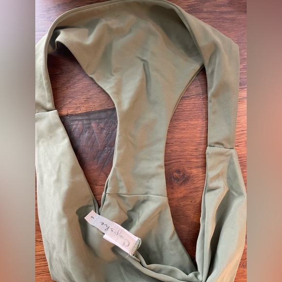 Cupshe Dark Green Bikini Swim Bottoms - Picture 4 of 4